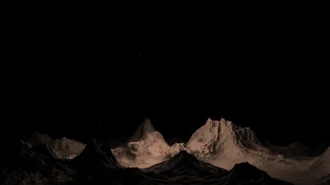 Move through Mountain landscape dark area. Stock-Footage 268576716