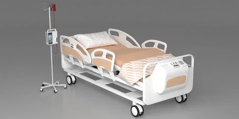 Moveable Operating Bed 3D Model