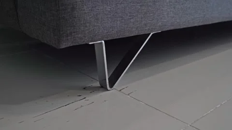 Moved the sofa and cause the scratches on the floor. Floor damaged 動画素材 264129636