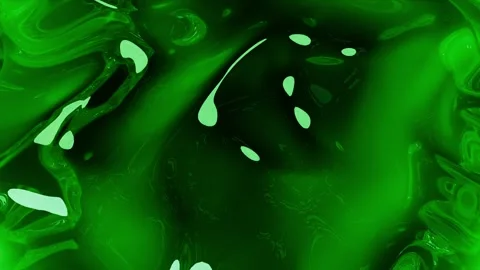 Movement of an abstract green texture with reflections and sheen. Stock Footage 341022999