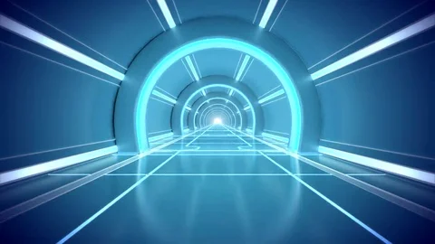 Movement abstract tunnel Stock Footage 69155157