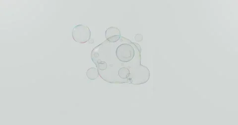 Movement of air bubbles on abstract background Stock Footage 250108877