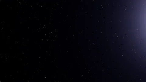 The movement and rotation of dust particles or debris in space. Stock Footage 147276448