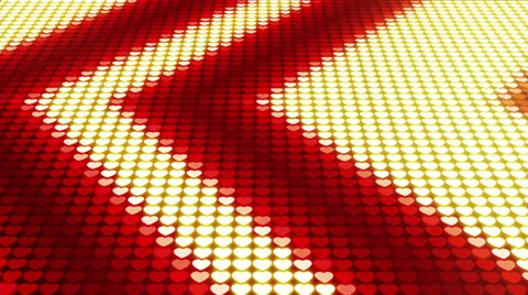 Movement arrows of hearts 03 Stock Footage 39711607