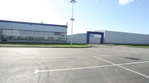 Movement away from the warehouse Stock-Footage 41628647