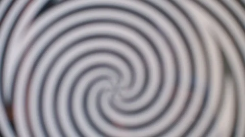 The movement of a black and white pattern. Stock Footage 120597696