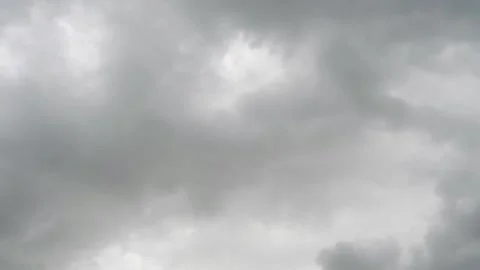The movement of black clouds before heavy rain 動画素材 228948691