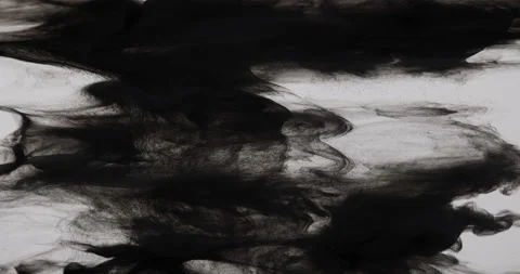 Movement Of Black Matter Stock Footage 170847840