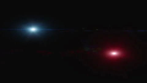 Movement of blue and red light in darkness Vídeos de archivo 315149849