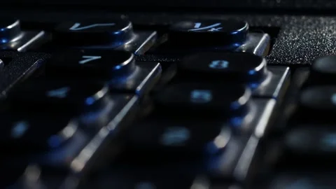 Movement on the buttons of the old calculator and pressing the buttons Stock Footage 252037782