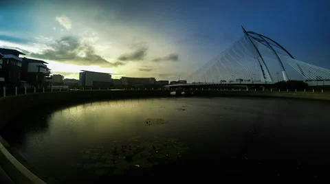 Movement Cloud in the city Stock Footage 31751241