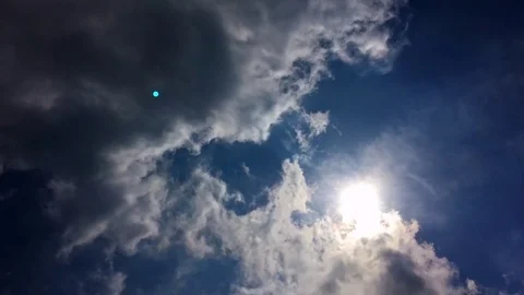 The movement of the cloud: Time lapse Vidéo 80148607