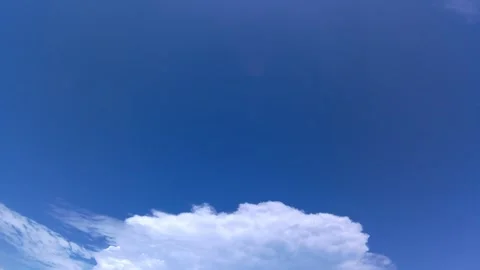 The movement of clouds across the sky. time lapse Video stock 340183822