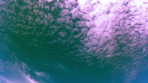 The movement of clouds across the sky. time lapse Stock Footage 340472577