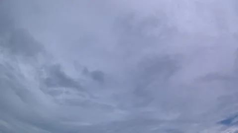 The movement of clouds across the sky. Time lapse. Stock Footage 340988276