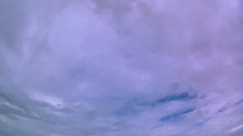 The movement of clouds across the sky. time lapse Stock Footage 340988289