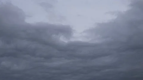 The movement of clouds against the background of the sky. Harbingers of storm Stock Footage 237454061