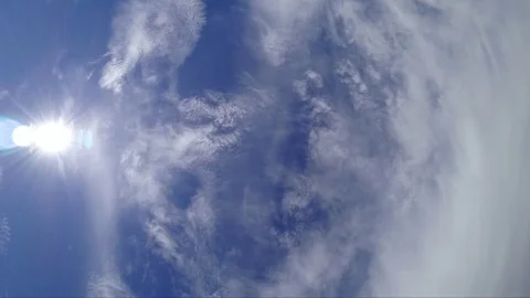 Movement of clouds Stock Footage