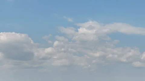 The movement of clouds over the fields of wheat in the vast steppes of the Don Stock Footage 63162656