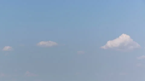 The movement of clouds over the fields of wheat in the vast steppes of the Don Stock Footage 63163555