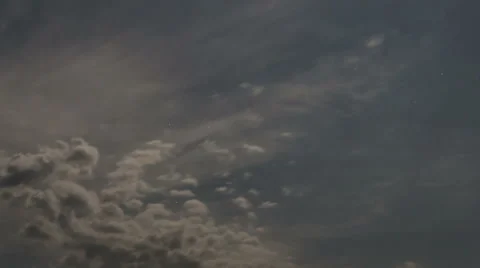 The movement of clouds over the fields of wheat in the vast steppes of the Don Video stock 63199611