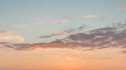 The movement of clouds over the fields of wheat in the vast steppes of the Don Stock Footage 63205103