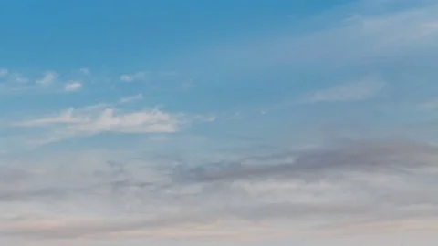 The movement of the clouds over the fields of winter wheat in spring in steppes Stock Footage 73939661