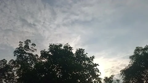 The movement of the clouds in the sky Video stock 210168937