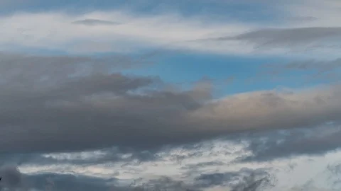 The movement of clouds in the sky. Time lapse 스톡 동영상 112756515