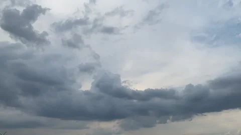 Movement of clouds in the sky time lapse Stock Footage 171368101