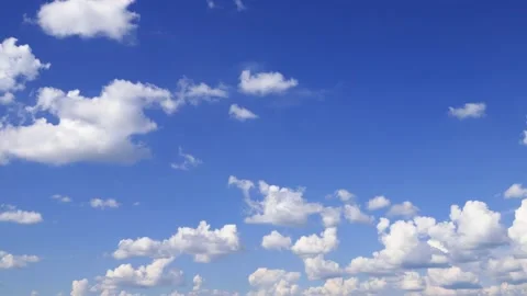 The movement of clouds on the sky. Timelapse. Stock Footage 169381390