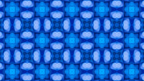 Movement of colored geometric shapes, color pattern Stock Footage 121885341