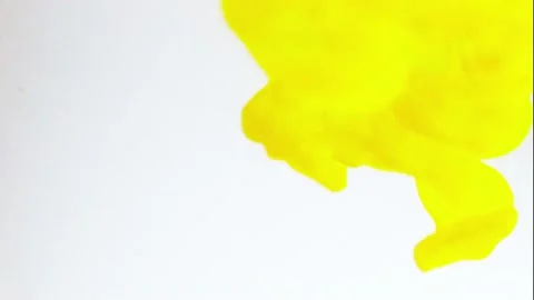 Movement of colored ink in liquid. Stock Footage 142833845