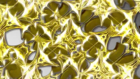 Movement of Complex Geometric Figures 02. 4K Stock Footage 271243651