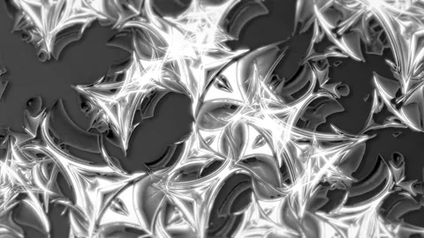 Movement of Complex Geometric Figures 04. 4K Video stock 271243586