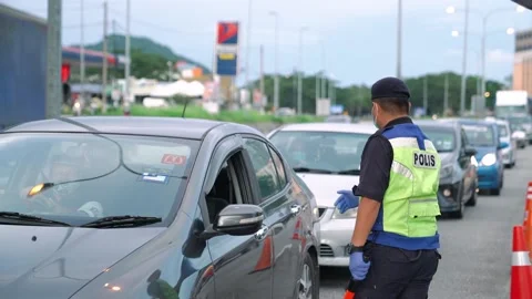 Movement Control Order - Malaysia 29 Stock Footage 143409963