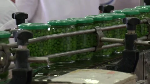 Movement on the conveyor. Video stock 257290299