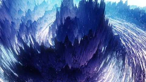 Movement of crystals in a spiral 1.1 Stock Footage 271199654