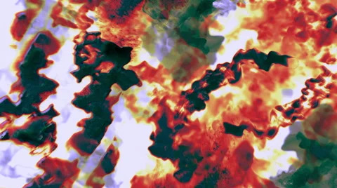 Movement of dark particles on white background, 3D, looping Stock-Footage 64998167