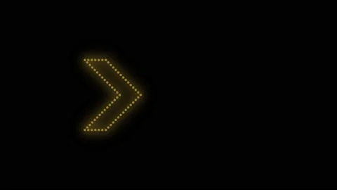 Movement of digital light exit arrow Stock Footage 141501161