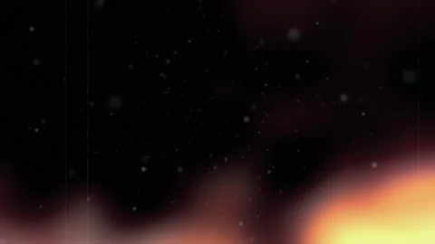 Movement of  dust particles in space with artistic light distortions. glow, over Stock Footage 132594762