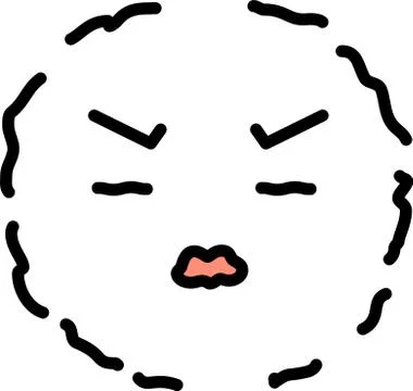 Movement of emotion face icon Stock Illustration