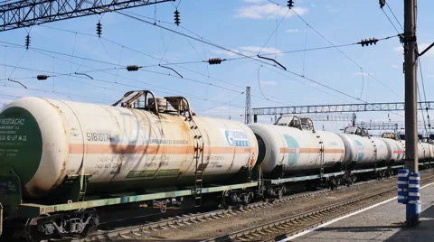 The movement of freight trains Stock Footage 62773212