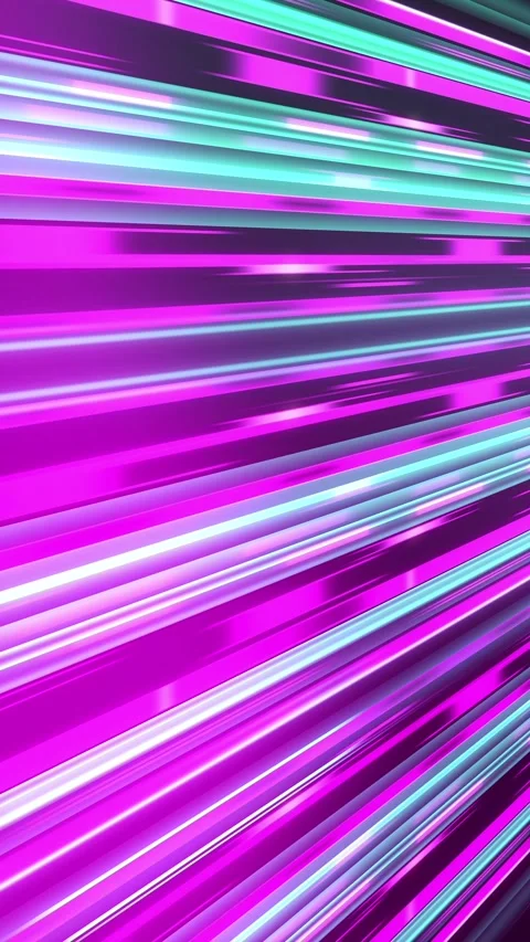 The movement of the glowing lines in perspective. Stock-Footage 240724398