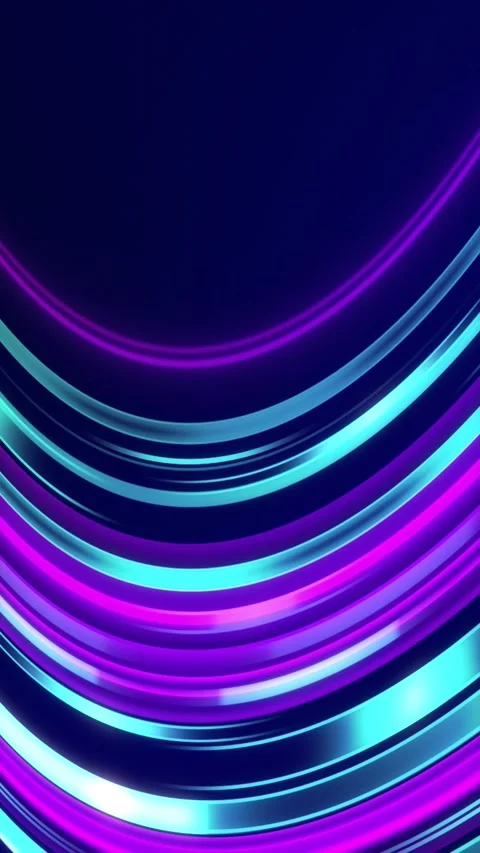 The movement of the glowing lines in perspective. Video stock 240724447