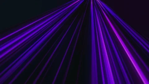 Movement of gradient light lines in perspective Video stock 171376267