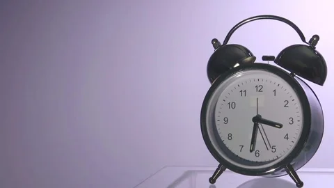 Movement of the hands in the clock. Time lapse. Stock-Footage 83764986