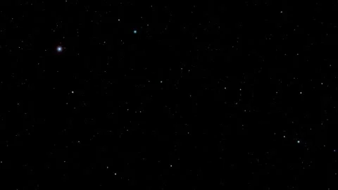 Movement in interstellar space. Stellar background Stock Footage 265609712