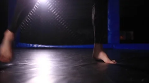 The movement of the legs Stock Footage 71423026