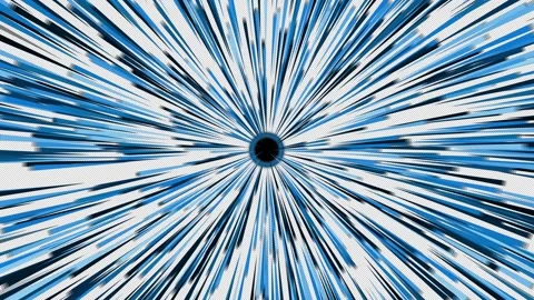 The movement of light in space. The speed of light	 Stock Footage 268754005